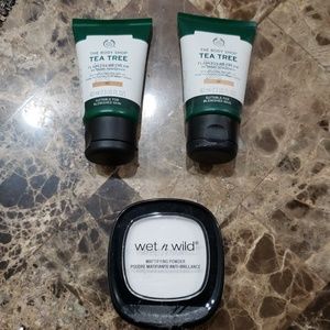 The body shop flawless bb cream and powder